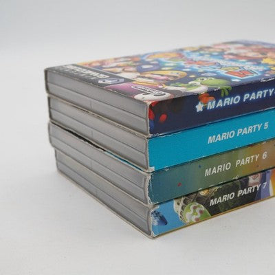 Mario Party 4 5 6 7 Bundle Set Nintendo GameCube NTSC-J Japan Tested