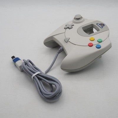 Sega Dreamcast Controller HTK-7700 White w/ Sonic The Hedgehog Sticker Tested