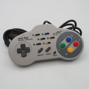 ASCII Pad Turbo Controller Super Famicom AS-131-SP Tested Made in Japan