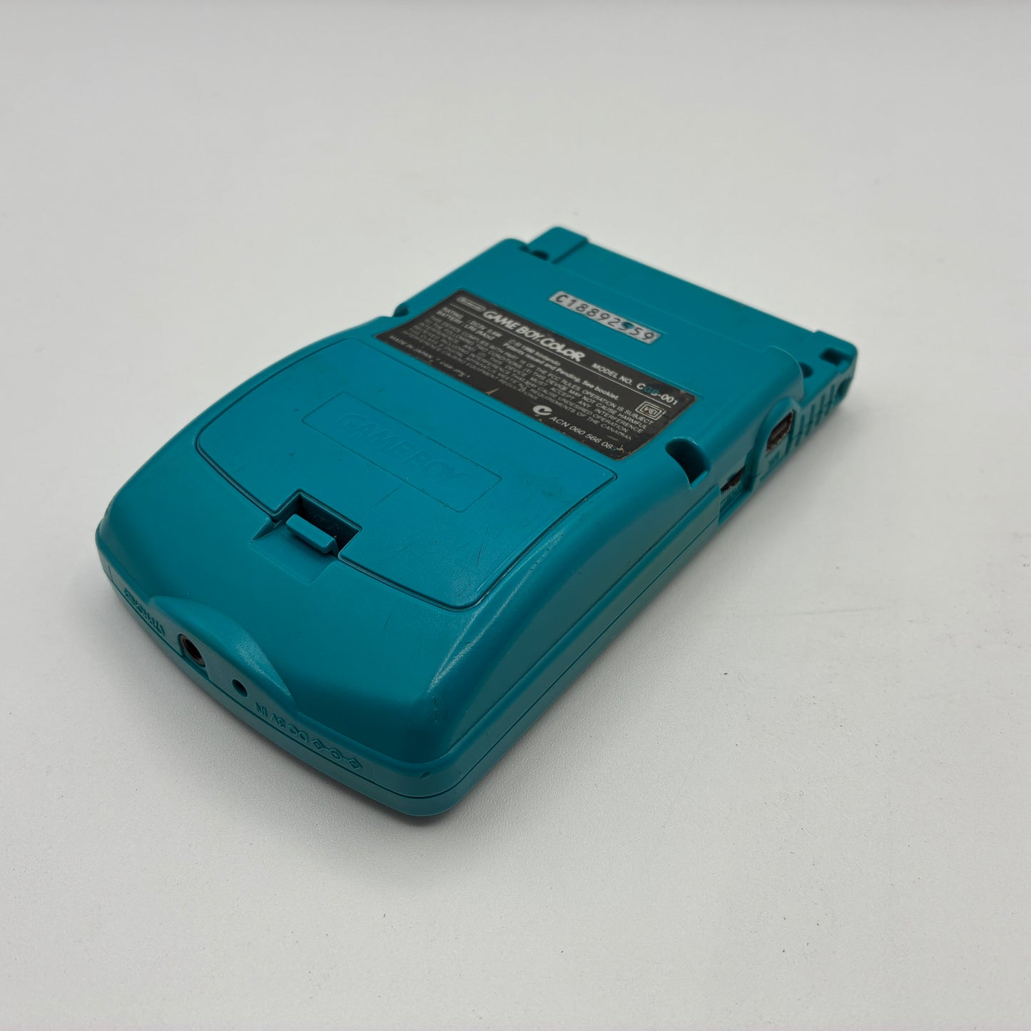 Used Nintendo GAME BOY COLOR BLUE CGB-001 Handheld Game Console - Tested & Working