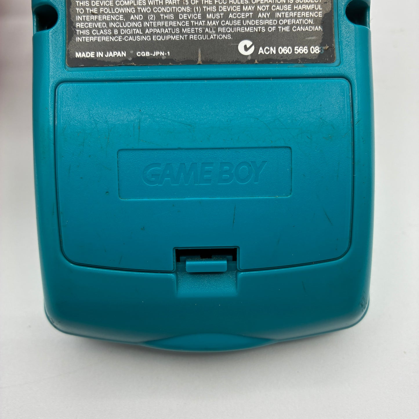 Used Nintendo GAME BOY COLOR BLUE CGB-001 Handheld Game Console - Tested & Working