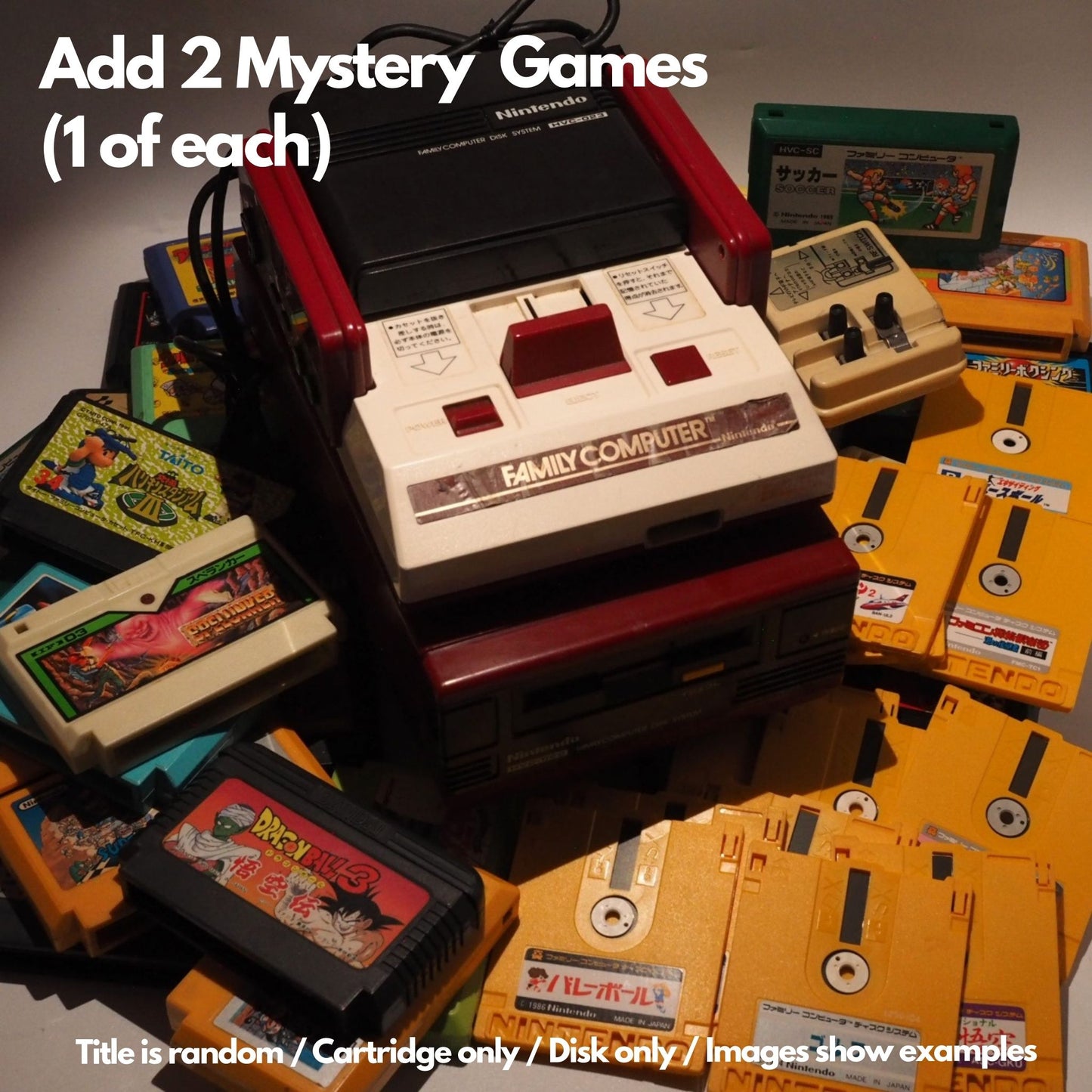 【Serviced & Tested】Famicom & Disk System | Build Your Bundle