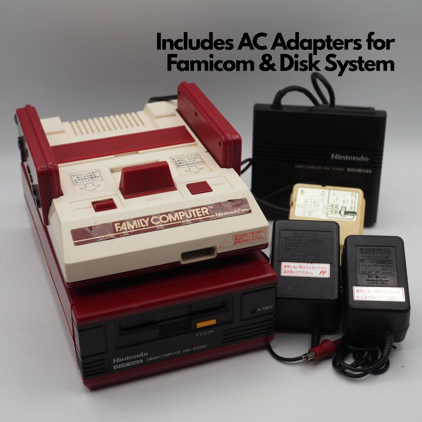 【Serviced & Tested】Famicom & Disk System | Build Your Bundle
