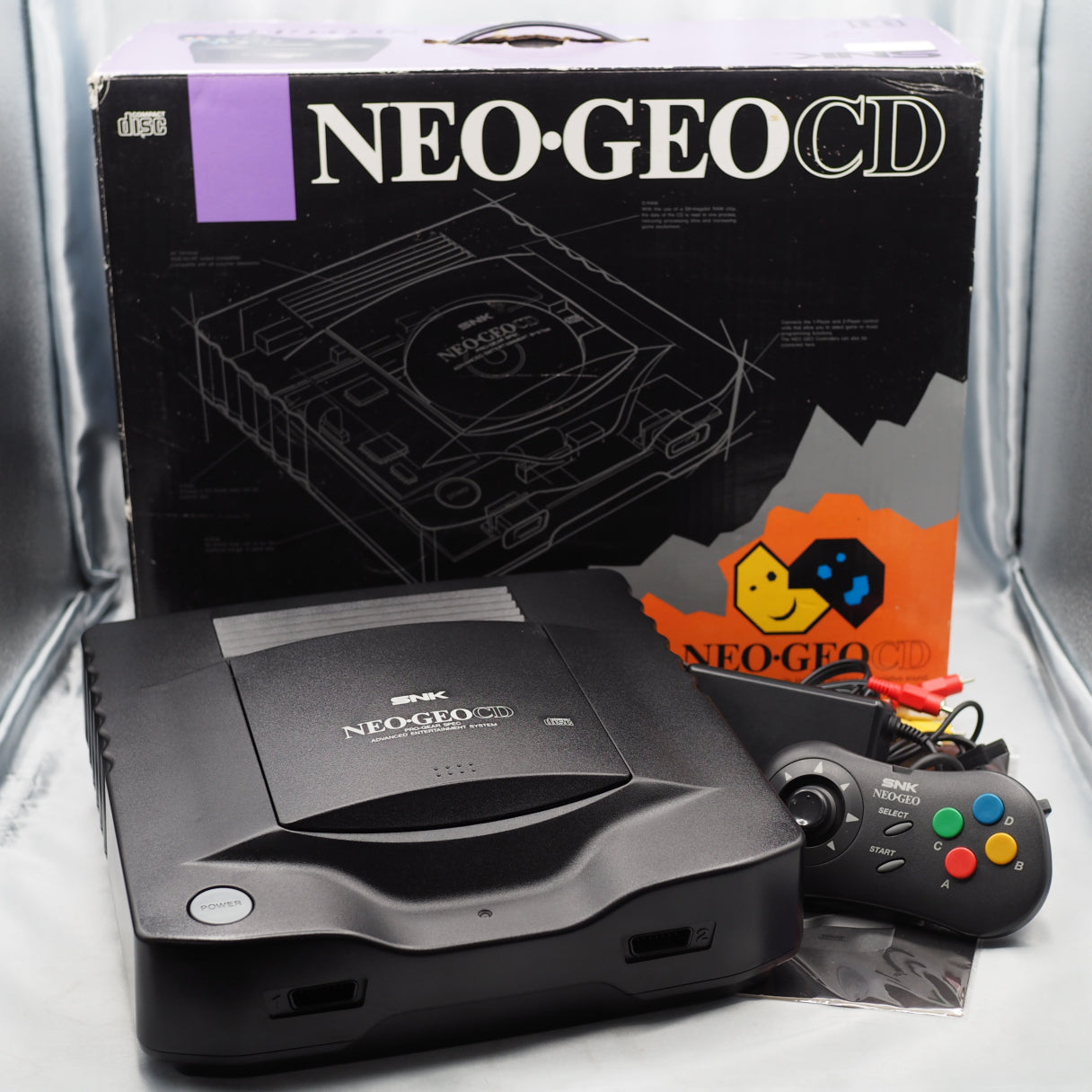 Neo Geo CD Console System CD-T01 Used Tested 1 Controller Boxed