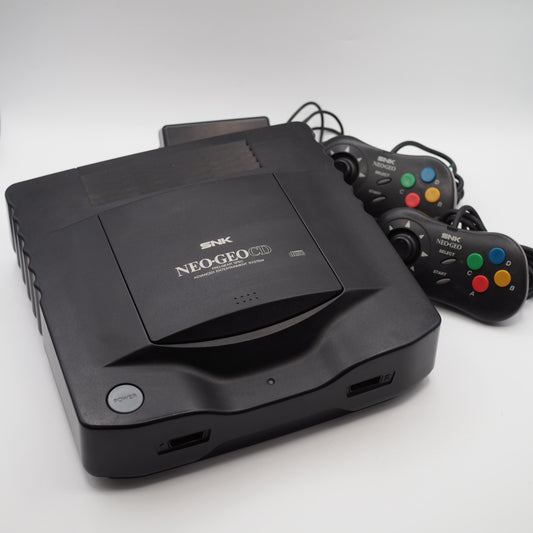 Used NEO GEO CD CD-T01 Console system + 2 controllers - Tested & Working