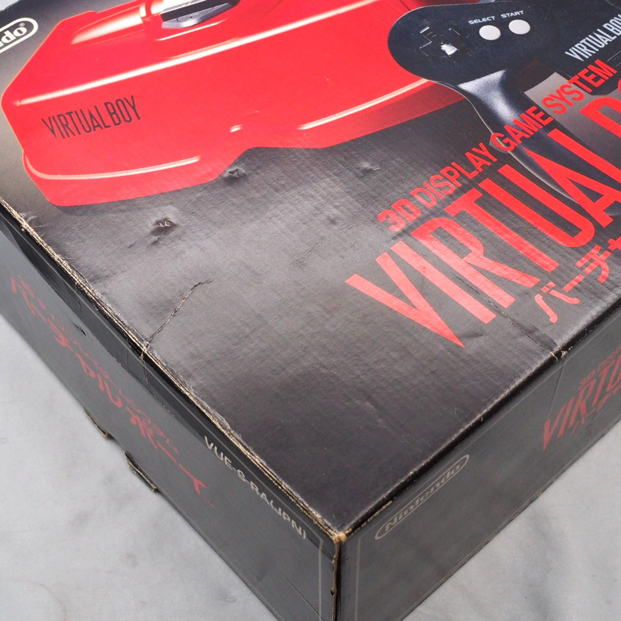 Used VIRTUAL BOY Nintendo 3D Display Game System Boxed + 5 Games SET - Tested & Working