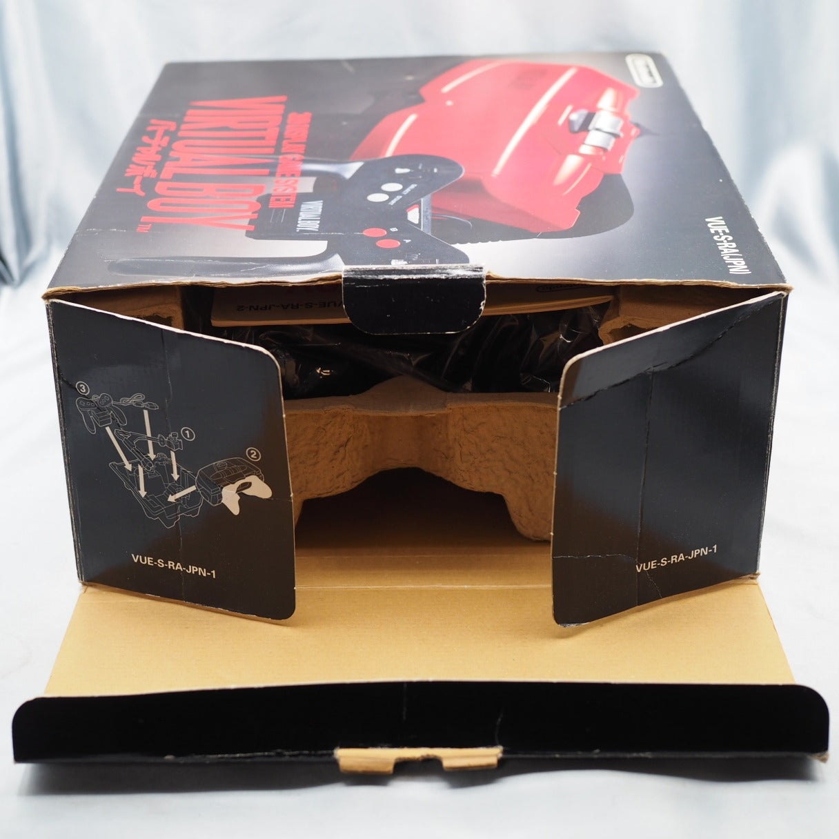 Used VIRTUAL BOY Nintendo 3D Display Game System Boxed + 5 Games SET - Tested & Working