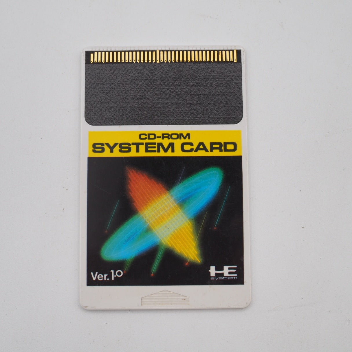 Used PC Engine INTERFACE UNIT IFU-30 CD-ROM2 PC Engine W/SYSTEM CARD - Tested & Working