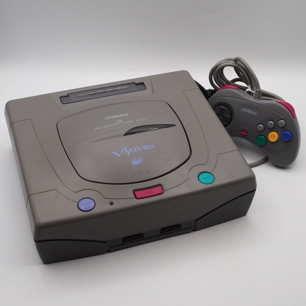 Used VICTOR V SATURN Console system RG-JX2- Enhanced Audio/Video | enjoy Game Japan - Tested & Working
