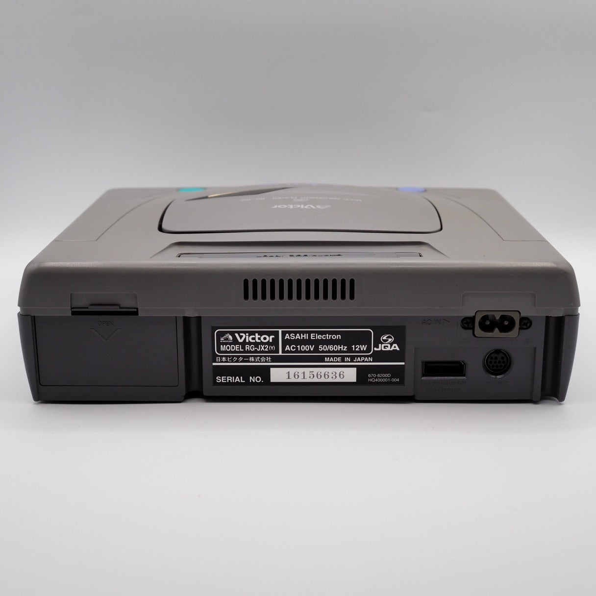 Used VICTOR V SATURN Console system RG-JX2- Enhanced Audio/Video | enjoy Game Japan - Tested & Working