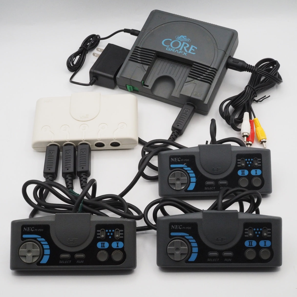 Used PC Engine CORE GRAFX Console system PI-TG3 Choose Bundle - Tested & Working — NEC | Enjoy Game Japan