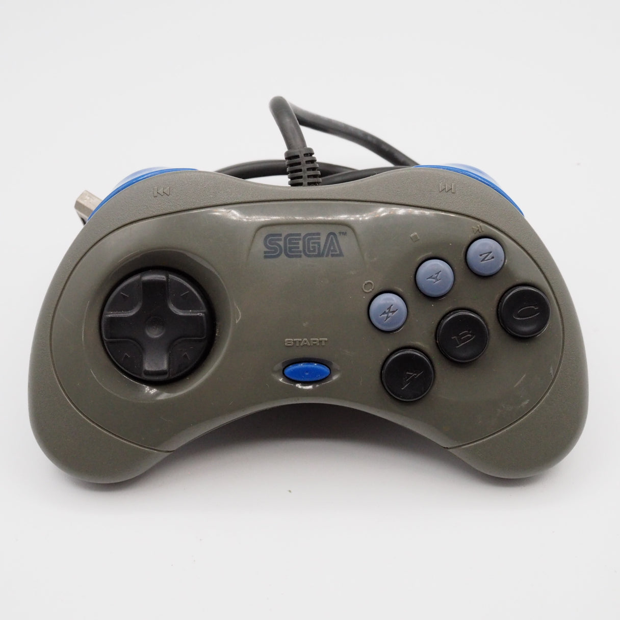 Used SEGA SATURN Console system Gray + 2 Controllers- The Original Challenger - Tested & Working