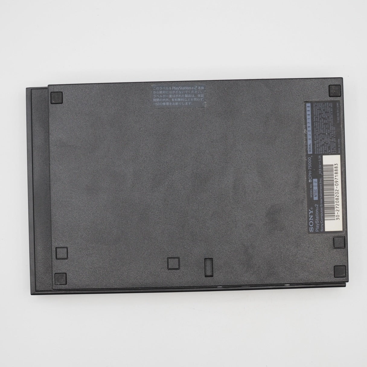Used PS2 Console system SCPH-75000 CB Charcoal Black Boxed NTSC-J - Tested & Working