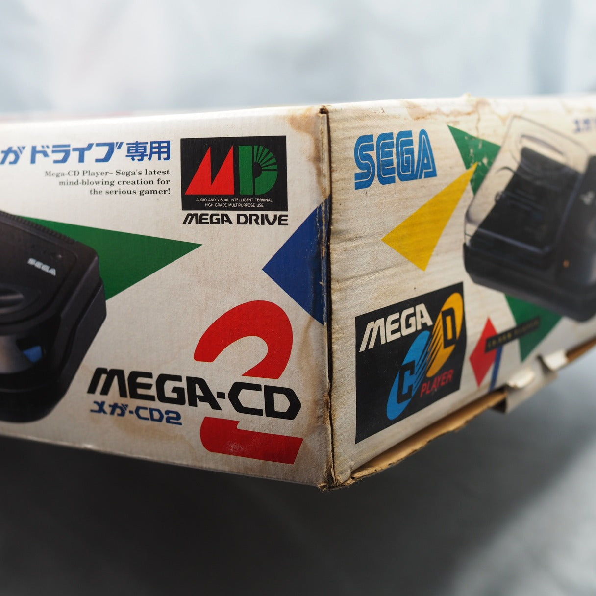 Used SEGA Mega CD 2 Console system HAA-2912 Boxed - Tested & Working