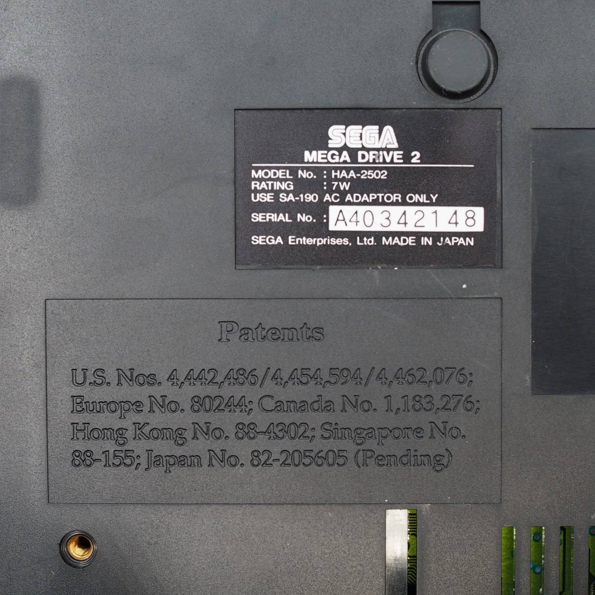 Used MEGA DRIVE 2 Console HAA-2502 NTSC-J - Tested & Working