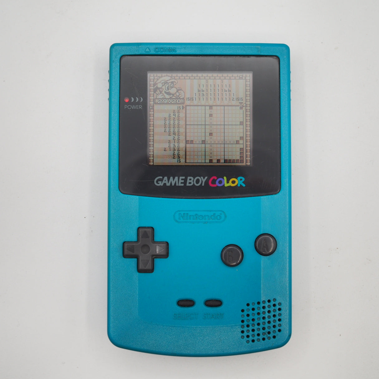 Used Nintendo GAME BOY COLOR BLUE CGB-001 Handheld Game Console - Tested & Working