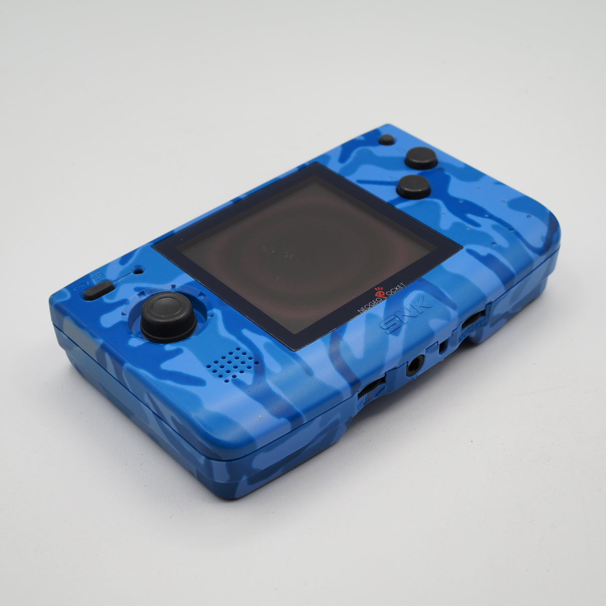 For Parts *For Parts or Not Working* NEOGEO POCKET COLOR Handheld Game Console BLUE CAMOUFLAGE