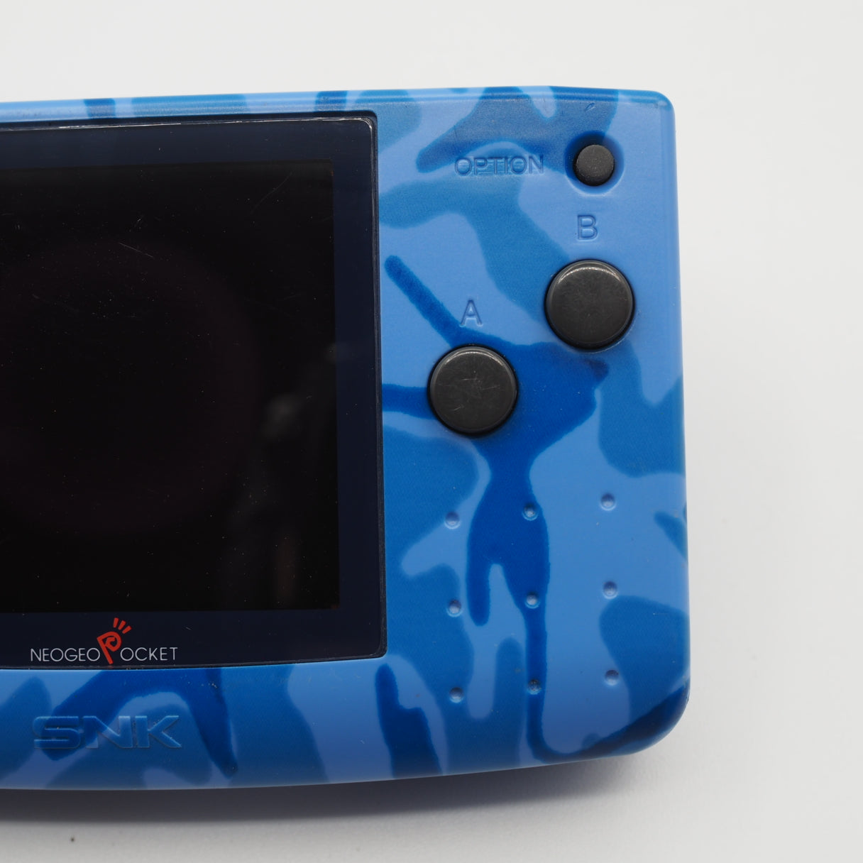 For Parts *For Parts or Not Working* NEOGEO POCKET COLOR Handheld Game Console BLUE CAMOUFLAGE