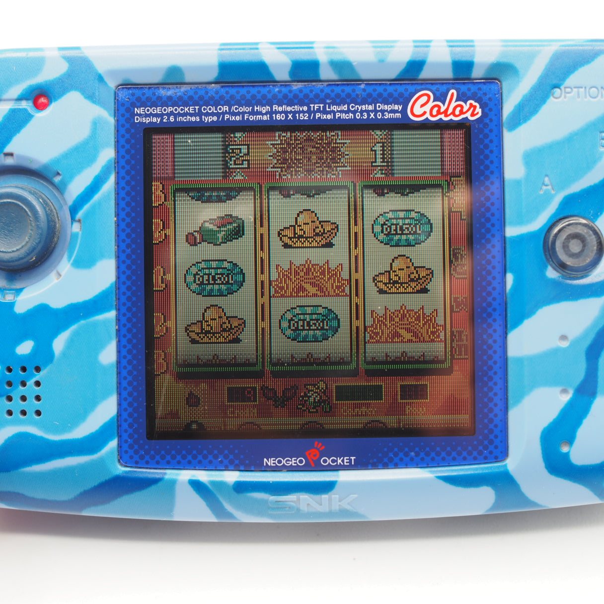 Used NEOGEO POCKET COLOR Handheld Game Console + 7 Games SET - Tested & Working