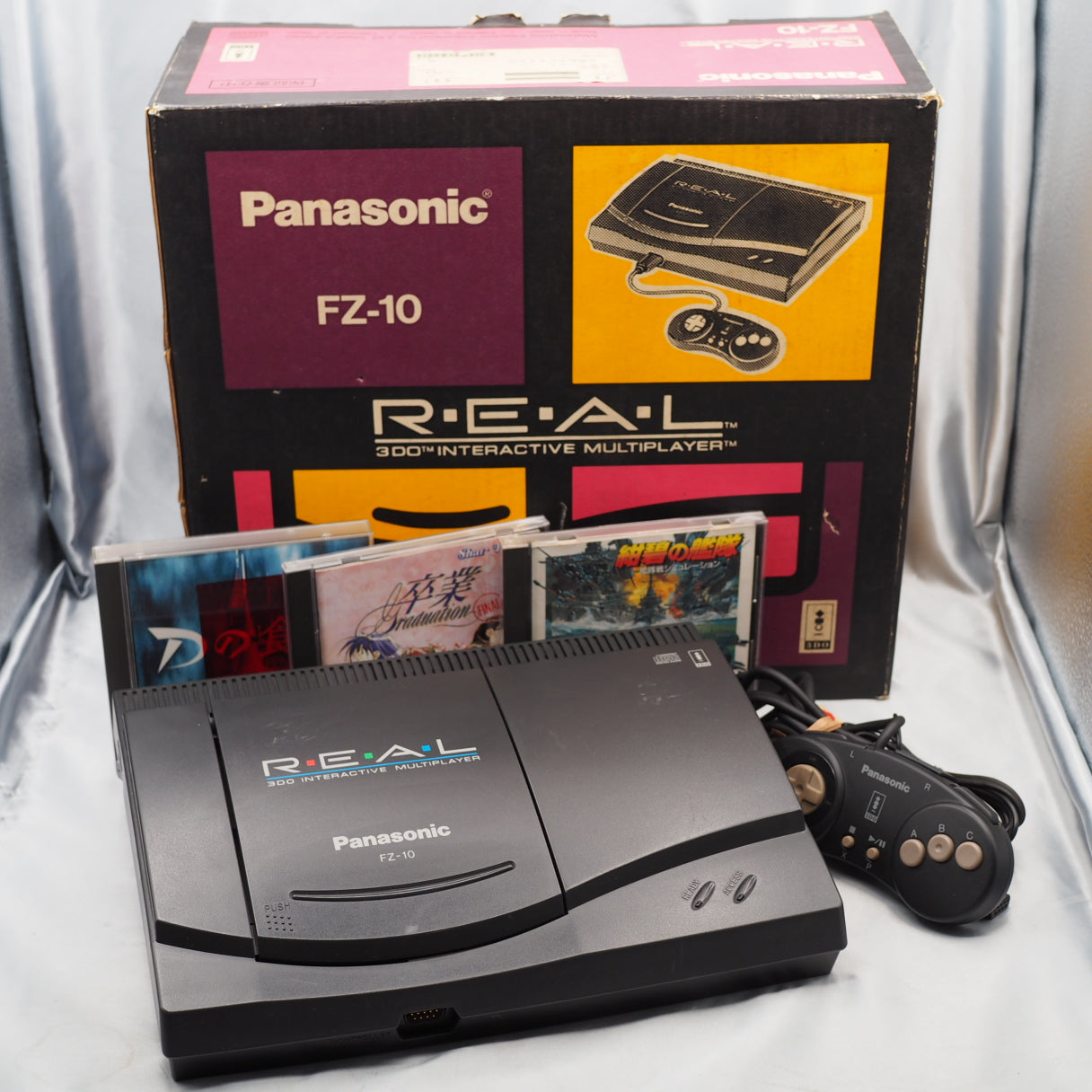 Used Panasonic 3DO REAL FZ-10 Console system Boxed - Tested & Working