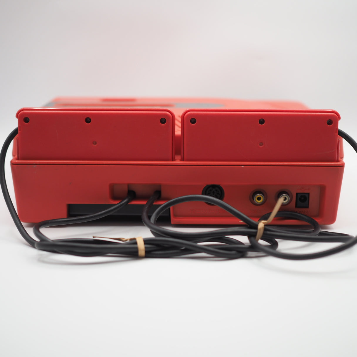 Used Sharp Twin Famicom (Red) AN-500R - Serviced Japan Exclusive | enjoy Game Japan - Tested & Working