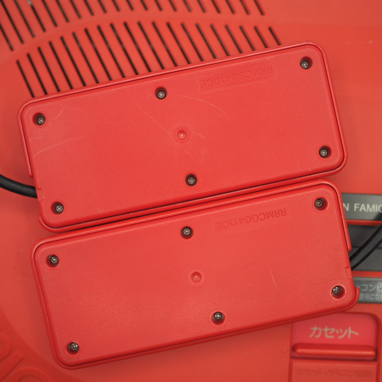 Used Sharp Twin Famicom (Red) AN-500R - Serviced Japan Exclusive | enjoy Game Japan - Tested & Working