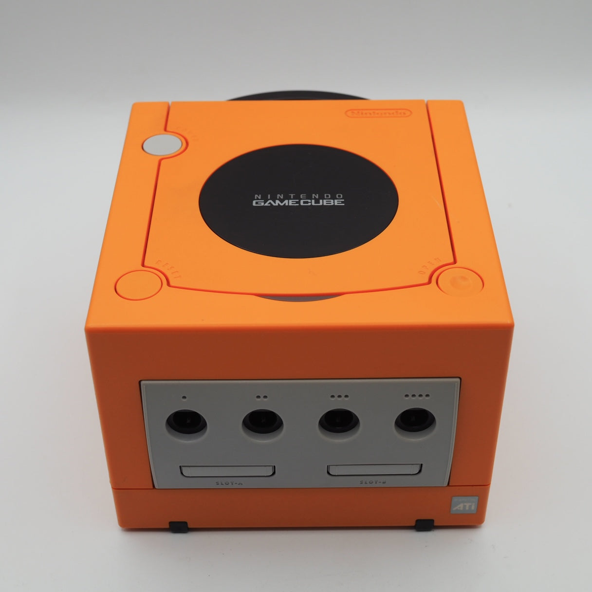 Used Nintendo GameCube Console System Orange + Game Boy Player SET NTSC-J NTSC-U/C *Modified - Tested & Working