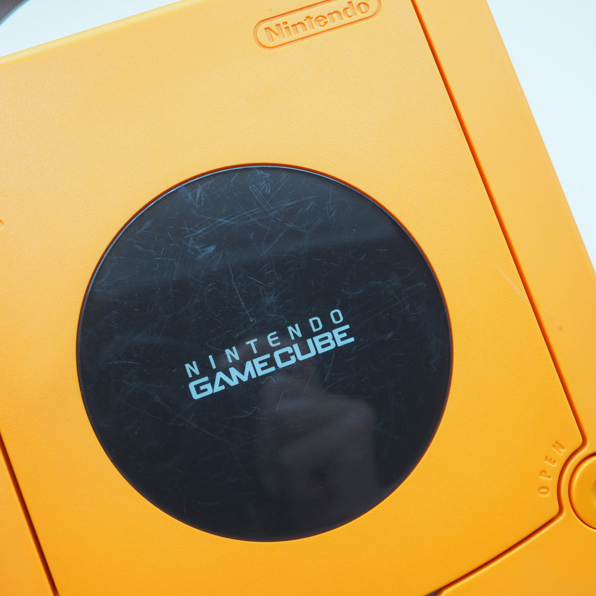 Used Nintendo GameCube Console System Orange + Game Boy Player SET NTSC-J NTSC-U/C *Modified - Tested & Working