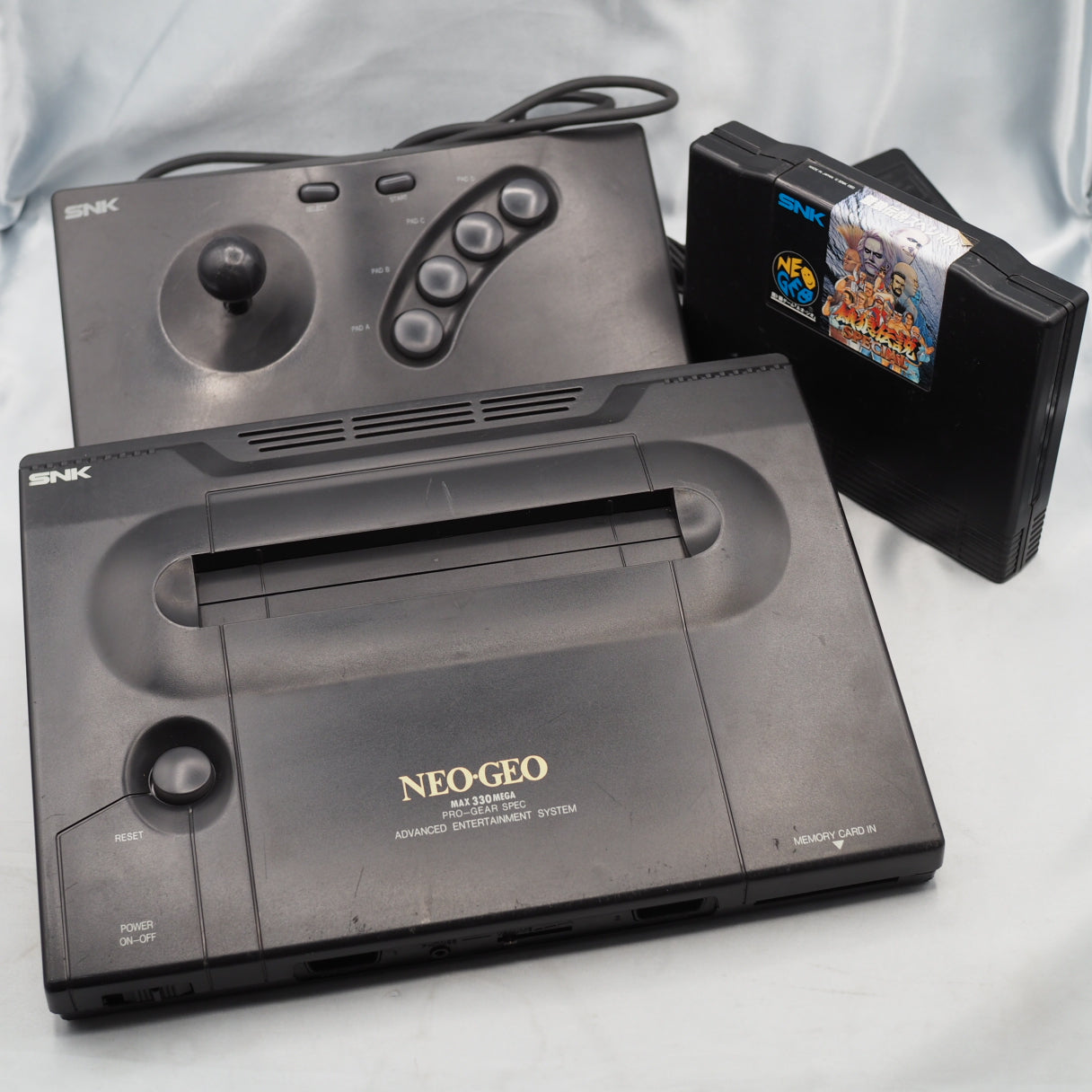 Used NEO GEO AES with UNIBIOS & Fatal Fury Special (Pro Serviced) - Tested & Working