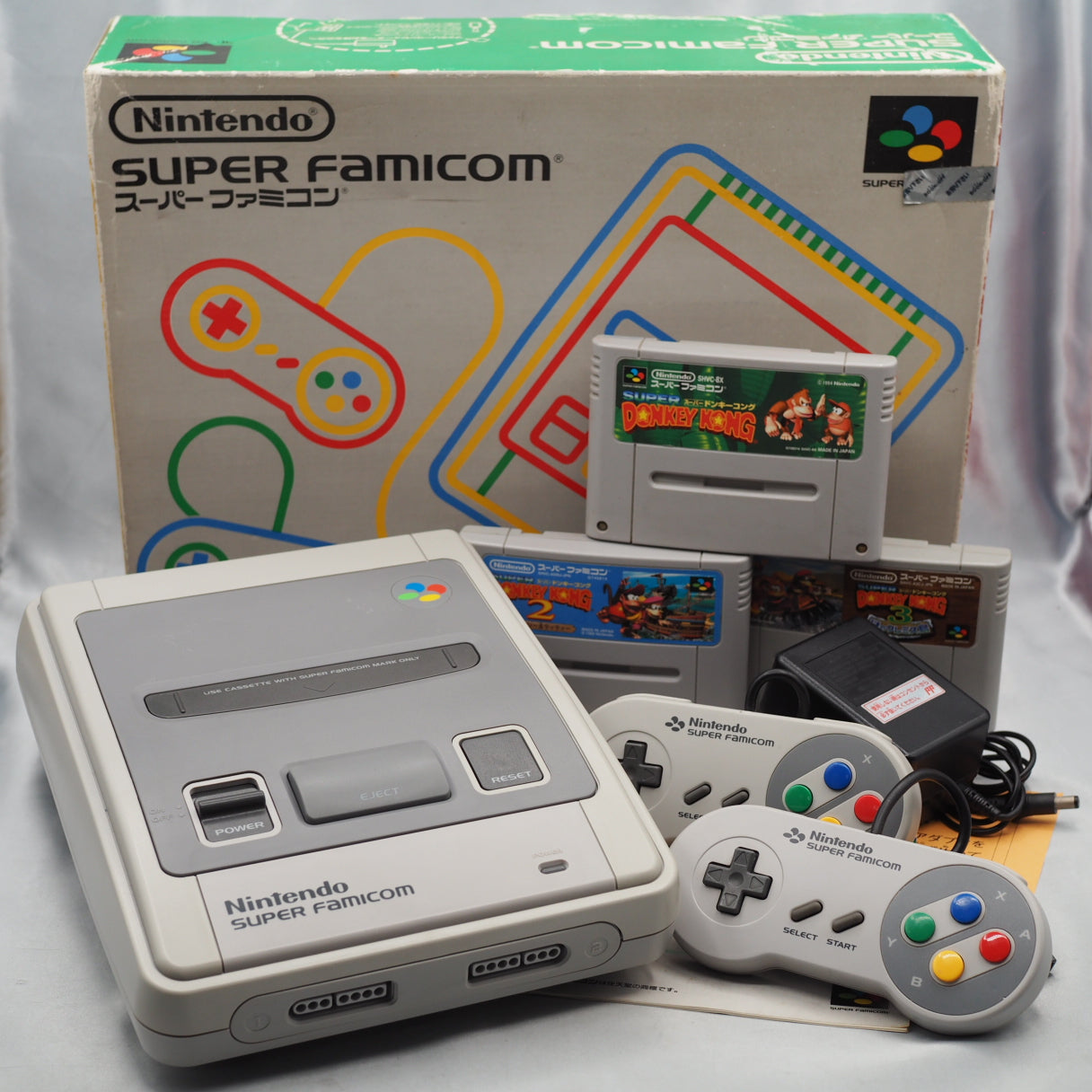 Used Famicom & Donkey Kong 'History in a Box' Set | enjoy Game Japan - Tested & Working