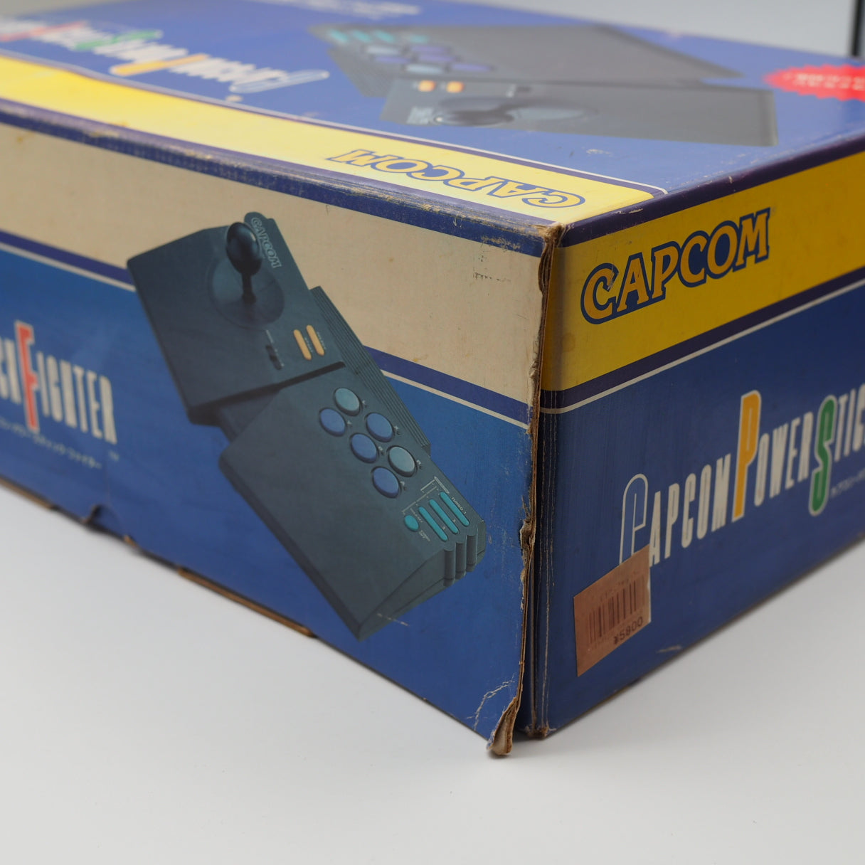 Used CAPCOM POWER STICK FIGHTE Famicom & Super Famicom Controller CPS-A10CA Boxed