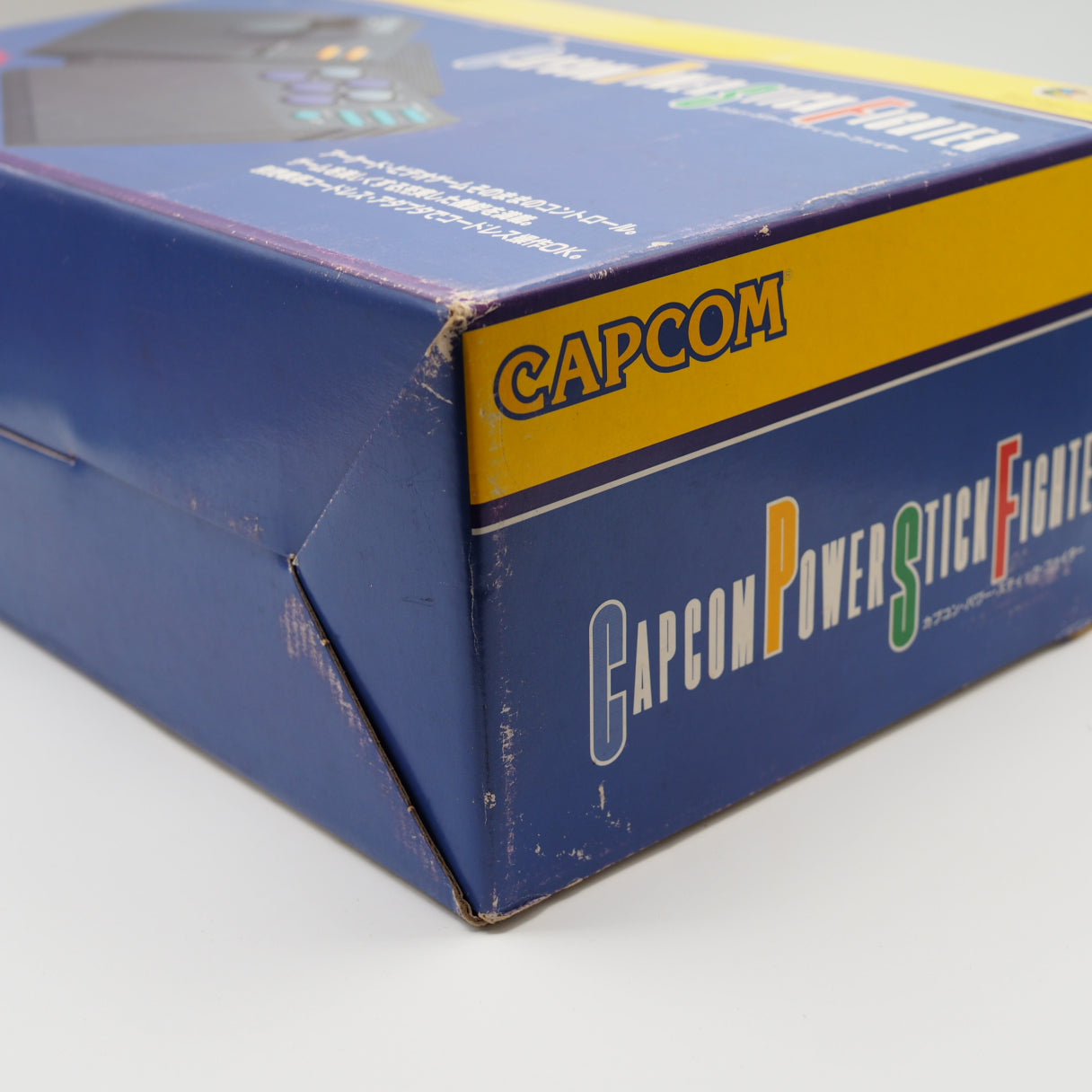 Used CAPCOM POWER STICK FIGHTE Famicom & Super Famicom Controller CPS-A10CA Boxed