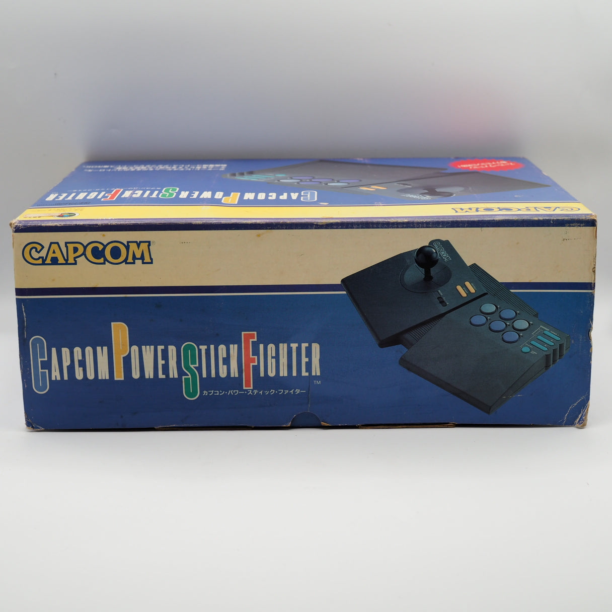 Used CAPCOM POWER STICK FIGHTE Famicom & Super Famicom Controller CPS-A10CA Boxed
