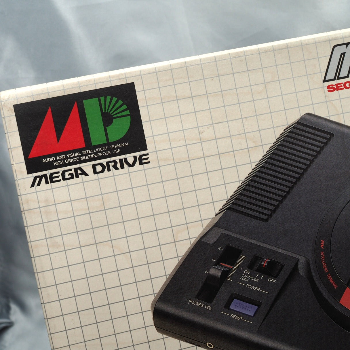Mega Drive Console system HAA-2510 NTSC-J Boxed Used Tested Working