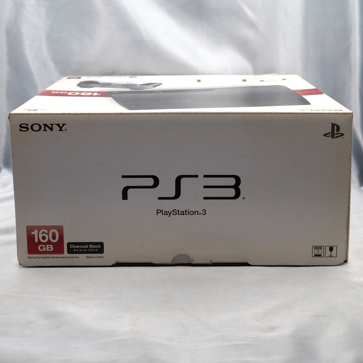 Used PS3 Console System Charcoal Black Boxed CECH-3000A 160GB - Tested & Working