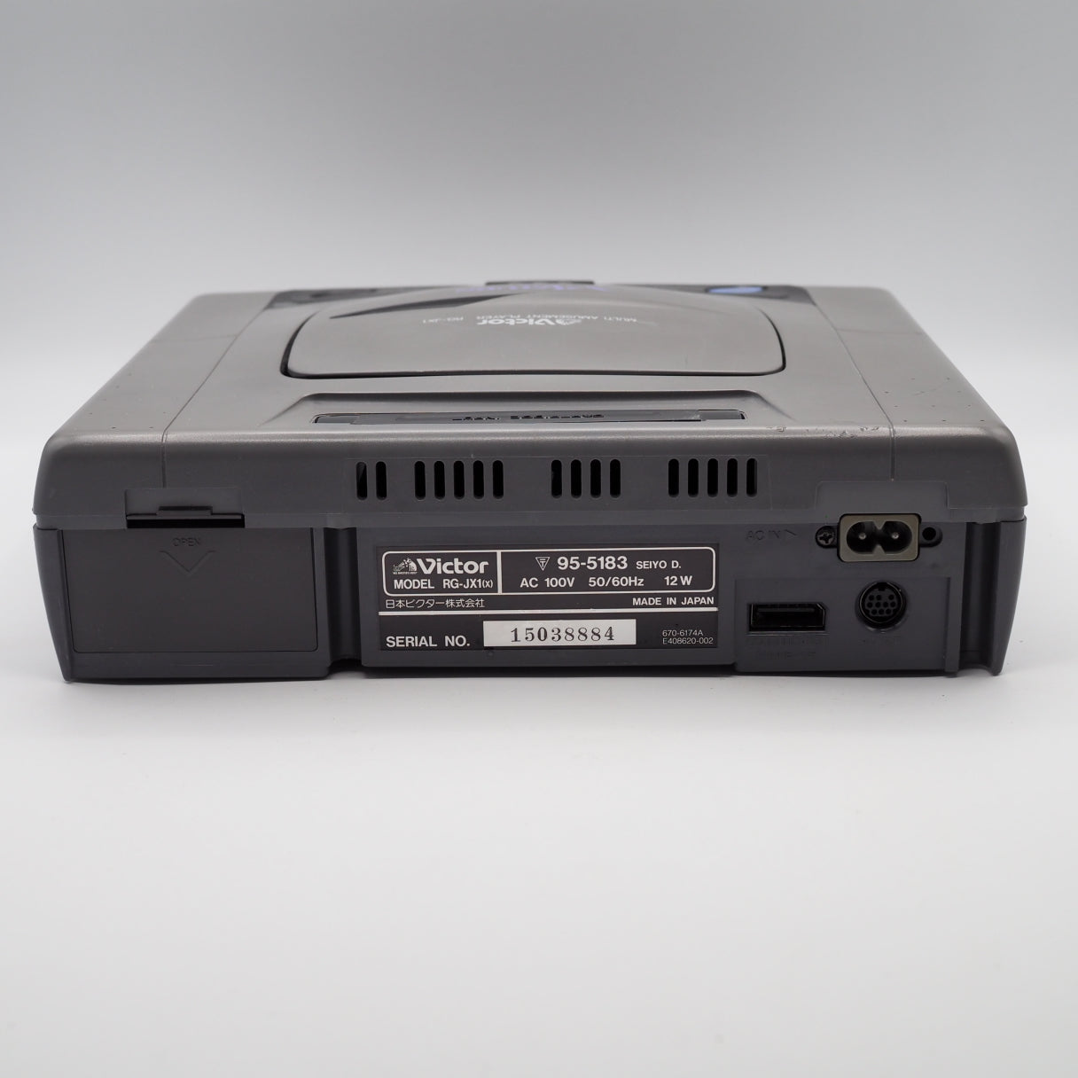Used V SATURN Console system VICTOR RG-JX1 - Tested & Working