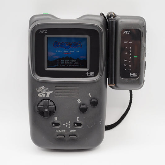 PC Engine GT + TV tuner SET PI-TG6 Used Tested Working