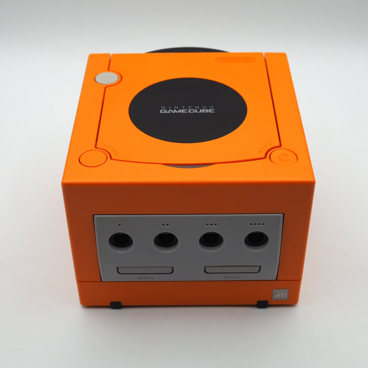 Nintendo GameCube Console System Orange + Game Boy Player SET NTSC-J NTSC-U/C