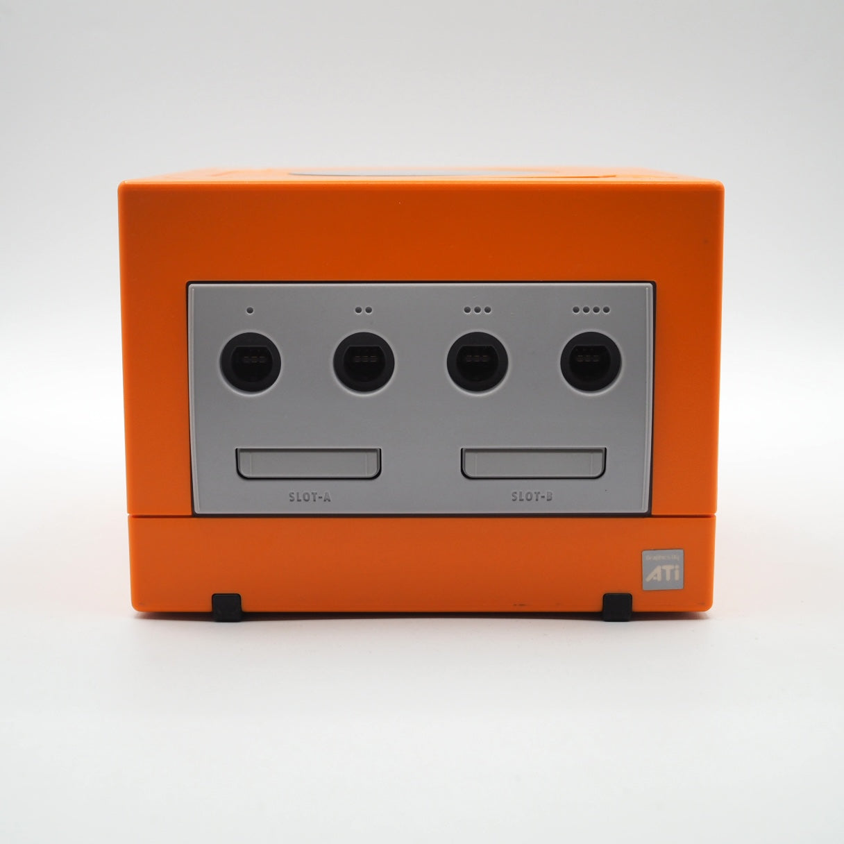 Nintendo GameCube Console System Orange + Game Boy Player SET NTSC-J NTSC-U/C