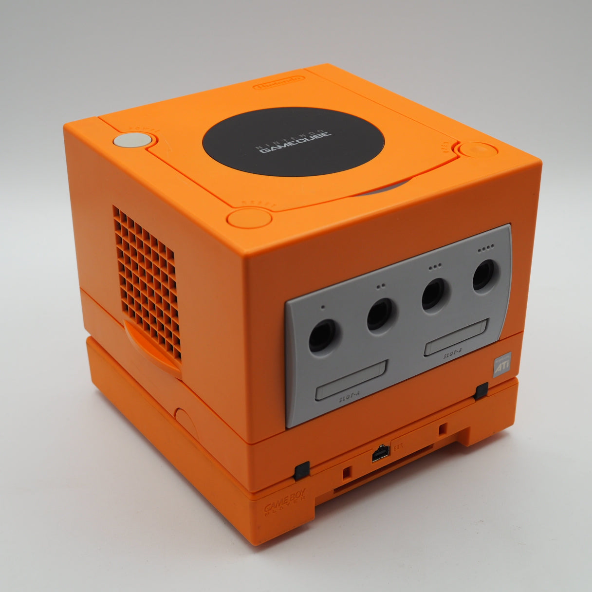 Nintendo GameCube Console System Orange + Game Boy Player SET NTSC-J NTSC-U/C