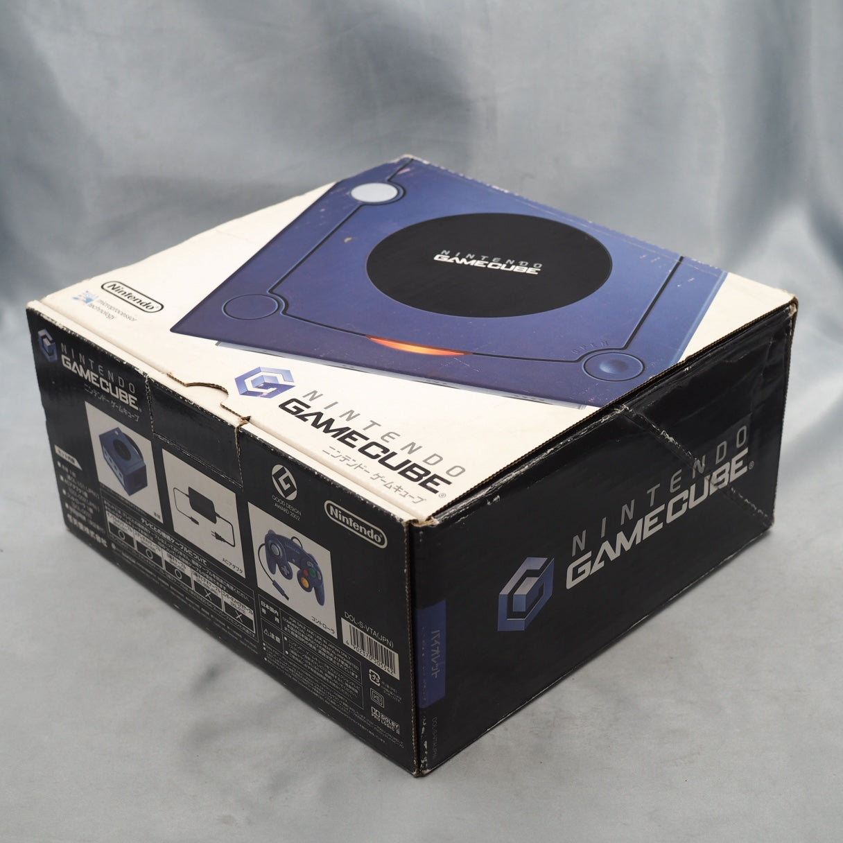 Used Nintendo GameCube Console System Violet Boxed DOL-001 + 3 Games SET