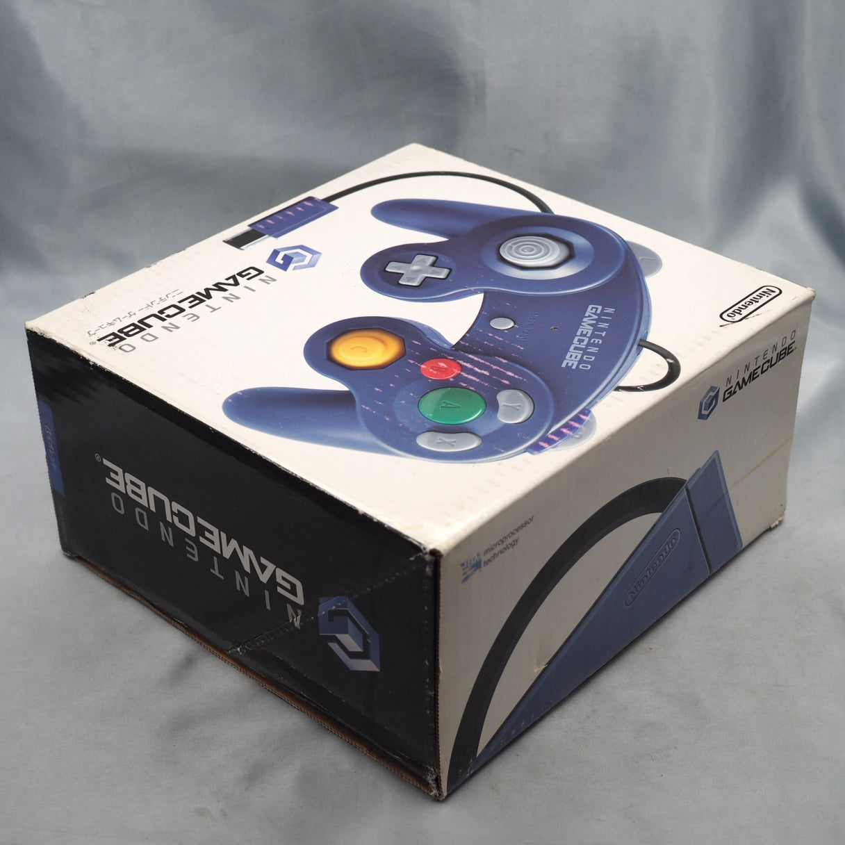Used Nintendo GameCube Console System Violet Boxed DOL-001 + 3 Games SET