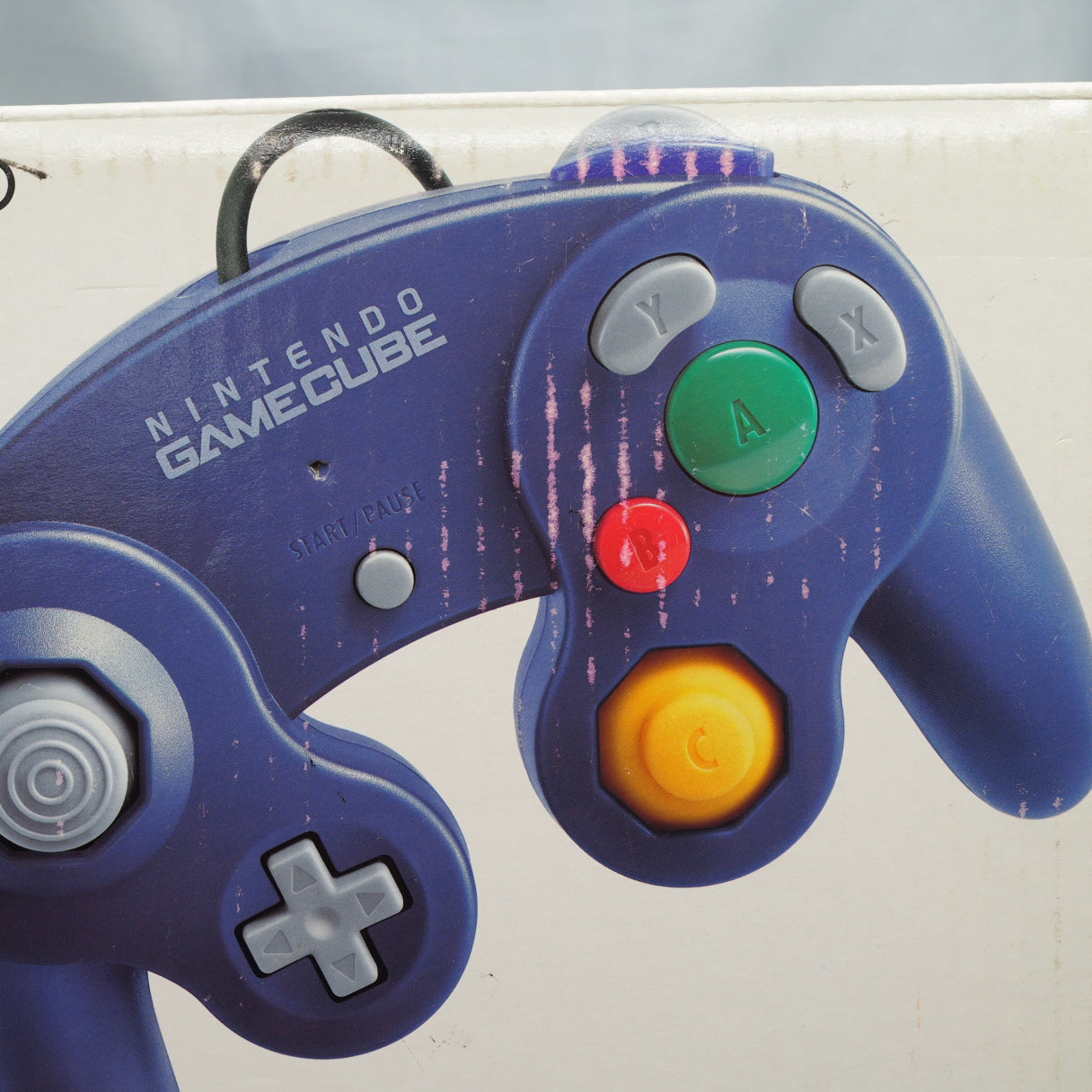 Used Nintendo GameCube Console System Violet Boxed DOL-001 + 3 Games SET