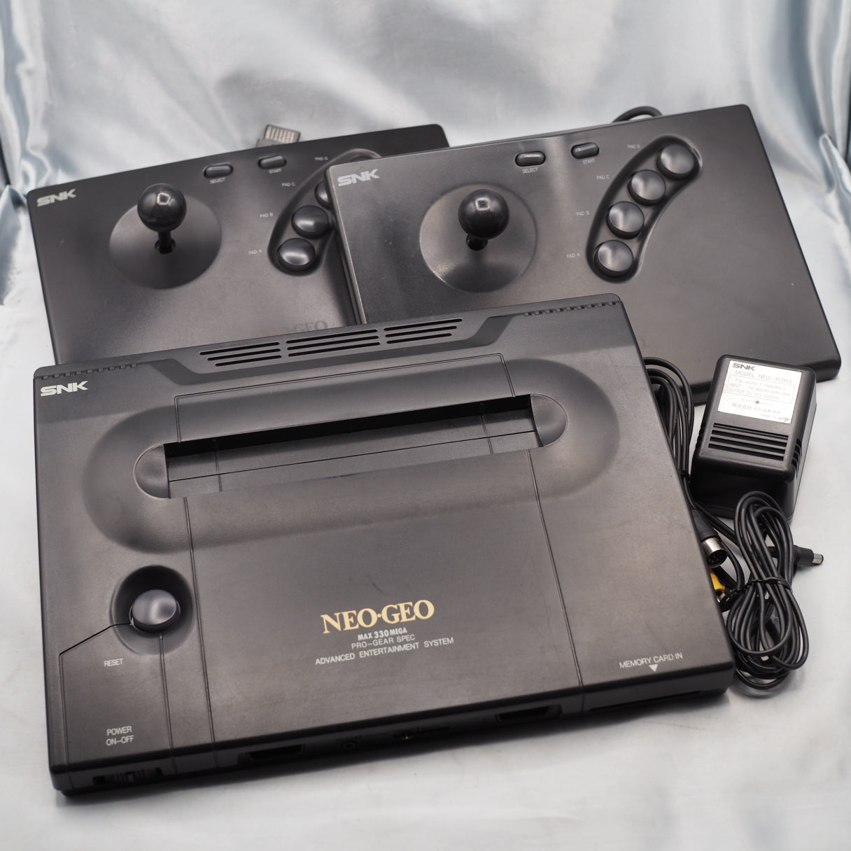 NEO GEO AES Console System NEO-0 UNIBIOS 2 Controllers