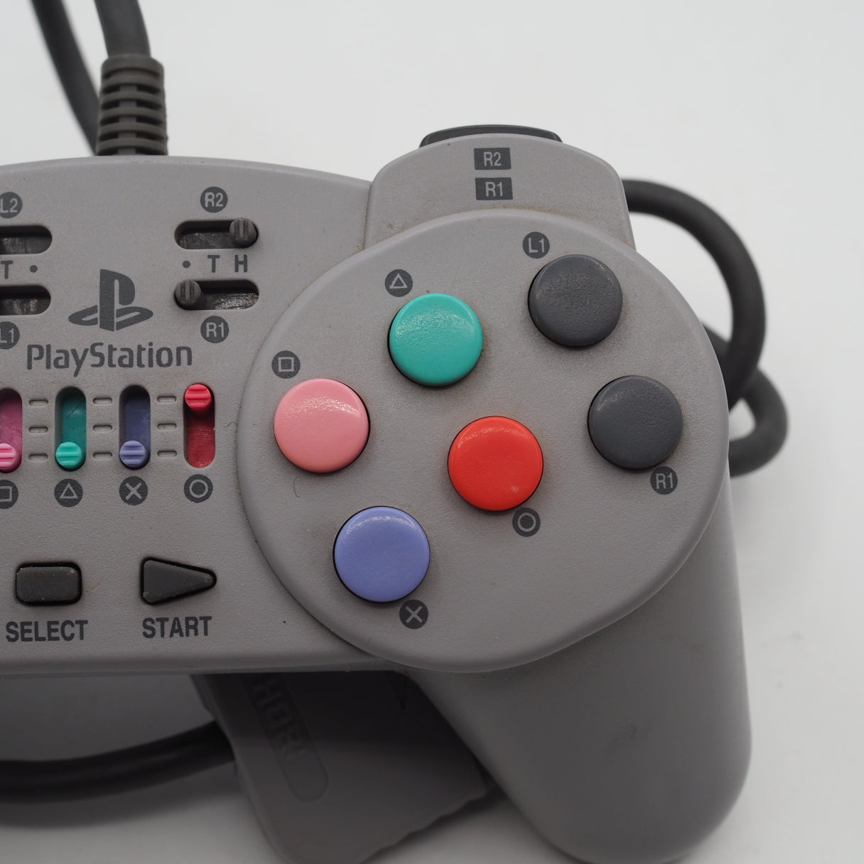 HORI FIGHTING COMMANDER 10B Control Pad Controller For Playstation