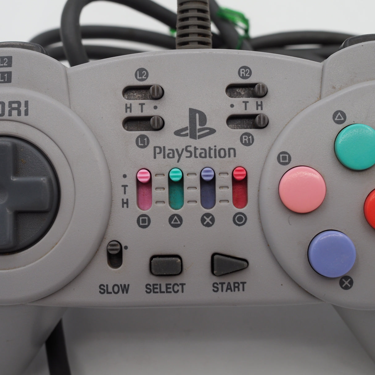 HORI FIGHTING COMMANDER 10B Control Pad Controller For Playstation