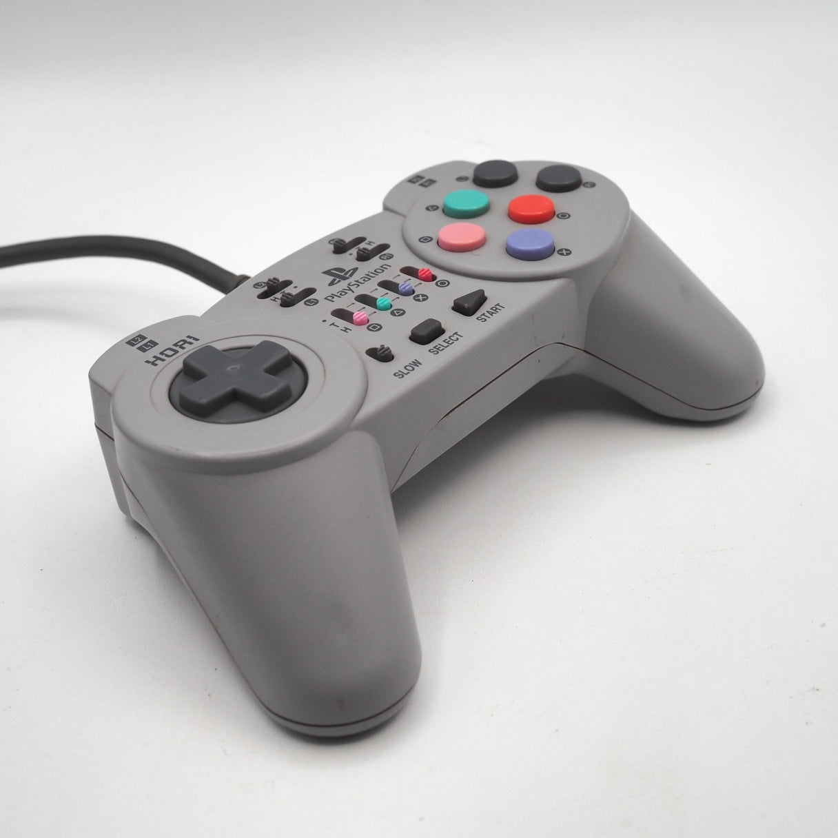 HORI FIGHTING COMMANDER 10B Control Pad Controller For Playstation