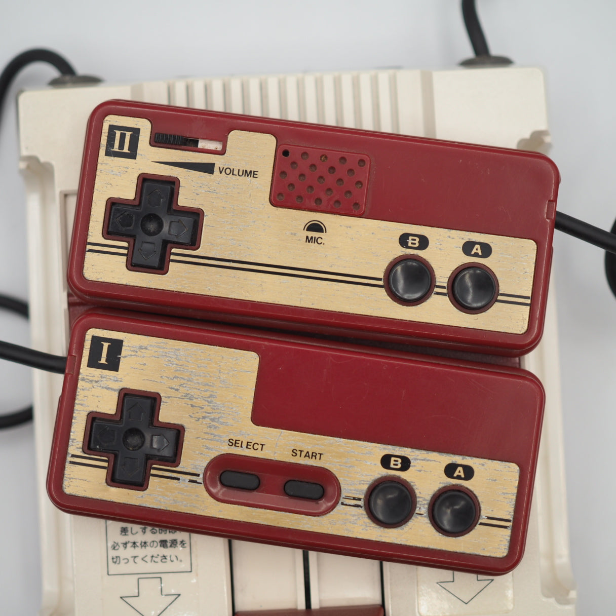 Used Nintendo Famicom Console System Boxed HVC-001 + High-Tempo Shooters Games SET