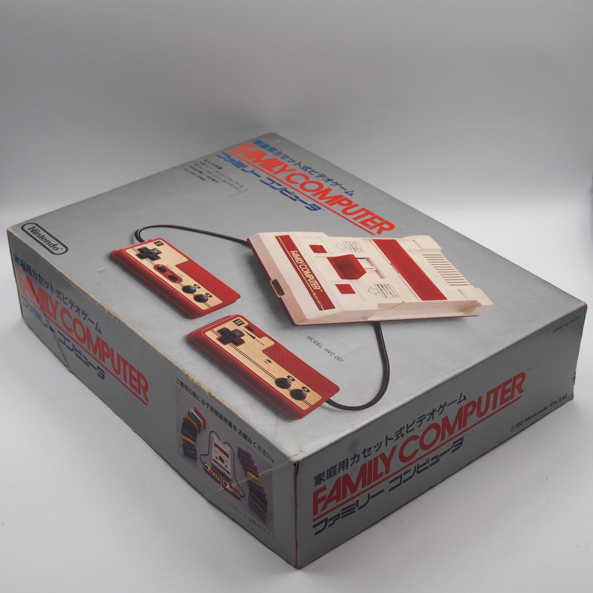 Used Nintendo Famicom Console System Boxed HVC-001 + Early Famicom Icons Games SET