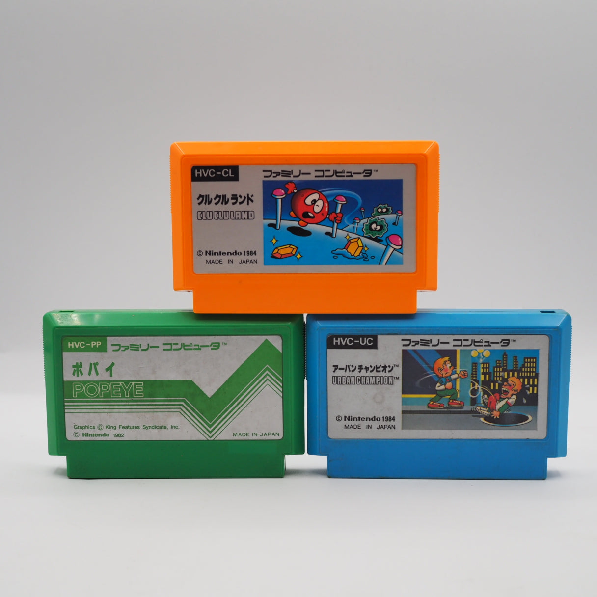 Used Nintendo New Famicom Console System HVC-101 + Early Famicom Icons Games SET